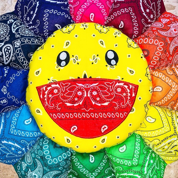 Custom 60cm bandana Murakami plush - Picture 1 of 7